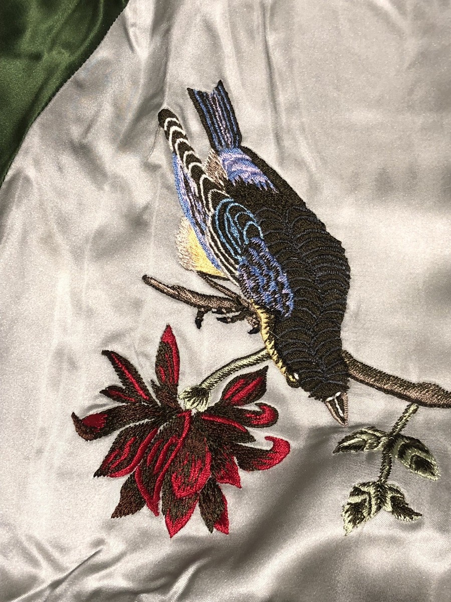 2003SS GUCCI by Tom Ford 和柄刺繍シルクスカーフ 00s 2003SS GUCCI by Tom Ford 和柄刺繍シルクスカーフ 00s 2003SS