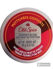 Old Spice Barber's Blend Hair Styling Putty w/Aloe High Hold Matte Finish 3 oz
