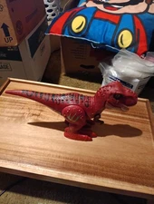 Robo Alive Attacking Red T-Rex Battery-Powered Robotic Toy by Zuru