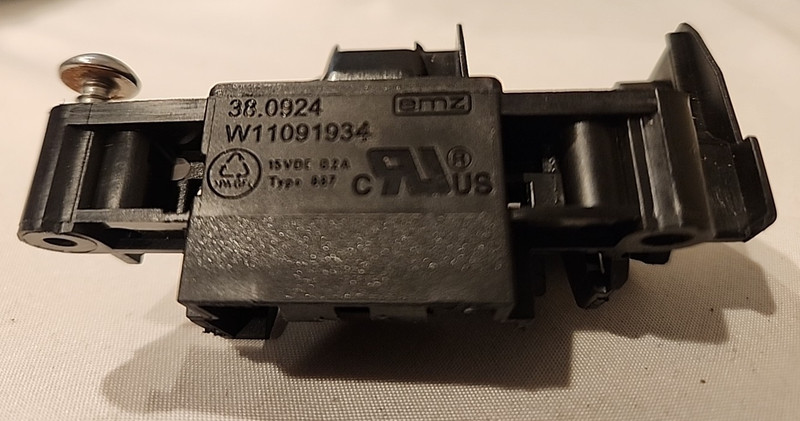 Whirlpool Dishwasher Door Latch W11091934 KitchenAid