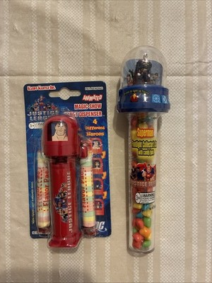 KANDY KASTLE SUPERMAN Candy Dispenser And Superman Footlight  Dispenser MOC