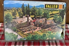 VINTAGE FALLER HO TRAIN SCALE MODEL B-254 Garden Center Greenhouse KIT GERMANY