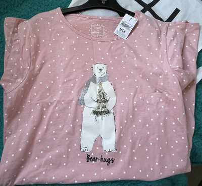 BNWT Matalan Time To Dream Nightie Nightshirt S 