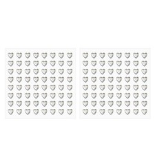 2 Sheet Heart Gem Stickers 6mm, Self Adhesive Rhinestones Jewel Sticker Grey