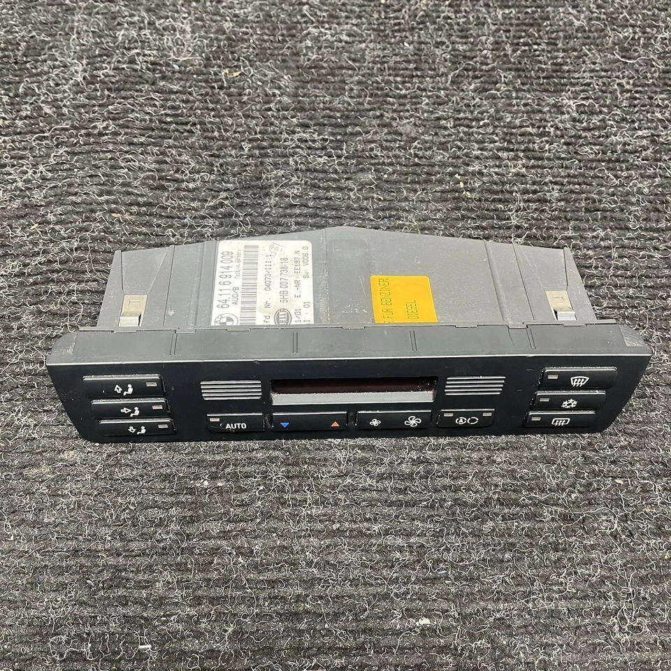 ☑️ INTERRUPTOR CLIMATIZADOR AUTOMÁTICO BMW M3 E46 SERIE 3 2001-2006 OEM 6916882 Foto 2 de 4