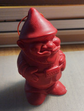 GADGET SISLEY VINTAGE DA APPENDERE  Babbo Natale rosso resina altezza 9 cm