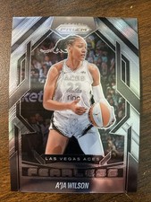 2025 WNBA Prizm Basketball Fearless A’Ja Wilson Base Insert #3