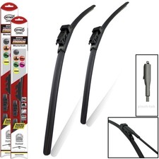 Fits Toyota Tundra 2007-On Heyner Super Flat Wiper Blades HSF26"22"