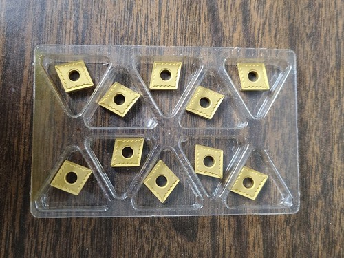 10 pezzi. Inserti in carburo Kennametal CNMG321UF KC990 CNMG 09 03 04UF - Foto 3 di 4