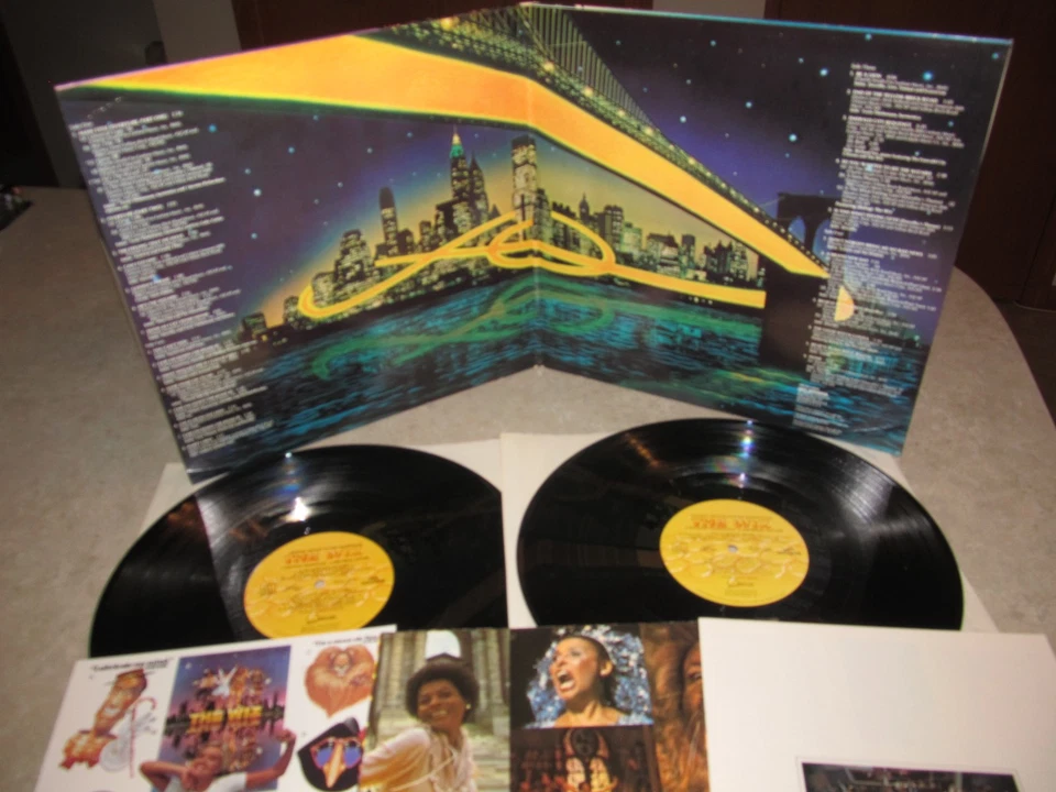 The Wiz Original Soundtrack~1978 US MCA w/ Poster, Booklet, Form~Michael Jackson - Image 2 of 4