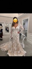 Maggie Sottero Women's Bridal Wedding Dress Size 14