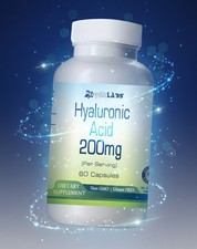 Hyaluronic Acid Capsules 200mg Serving ,High Strength