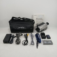 Sony Handycam Vision CCD-TRV608 NTSC Video Hi8 Camcorder Tested  Works