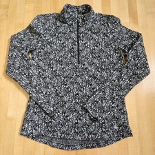 Spyder Active Women's Sz M Half Zip Fleece Pullover Jacket