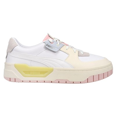 PUMA Cali Dream Platform  Womens White Sneakers Casual Shoes 383112-01