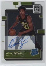 2022-23 Panini Donruss Optic Rated Rookie Signatures Ochai Agbaji #205 Auto 10j9