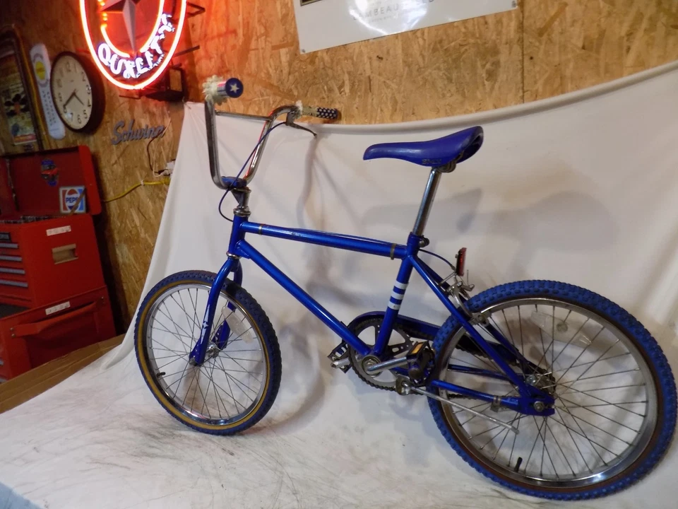 1978-80 OPEN ROAD BMX VIEJA ESCUELA MOTO DE CROSS HUFFY MURRAY GT REDLINE AZUL ¡DE COLECCIÓN! Foto 4 de 4