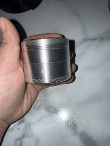 Chromium Crusher 4 Piece Tobacco Spice Herb Grinder - Gun Metal