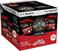 #001 - Mad Butcher Chorizo Bites 40g - Case of 12 - BBE 04/2026