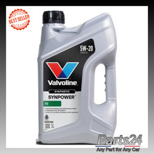 Synpower Fe 5w20 5l fits JEEP Valvoline Genuine Top Quality Product New 8.30 per litre
