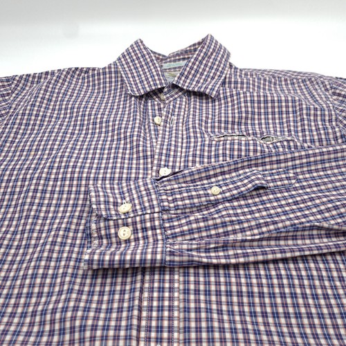 Camisa Scotch & Soda Hombre Cuadros Multicolor Algodón Nb5 Talla M - Imagen 8 de 11