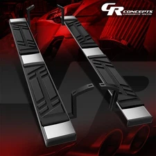 6.5" Side Stainless Steel Step Bar Running Boards For 2010-2024 Toyota 4Runner