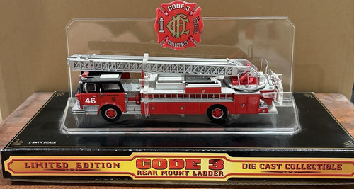 Code 3 Limited Edition Backdraft Rear Mount Ladder 46- Offers Accepted!