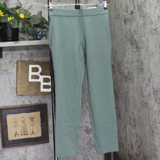 A New Day Rise Skinny Ankle Pull On Elastic Waist Trouser Pants Olive Green 6