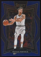 2024-25 Panini Select Blue Michael Porter Jr. Concourse Denver Nuggets #32