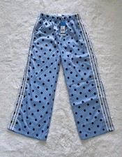 NWT Adidas Originals Satin Polka Dots Wide Le...