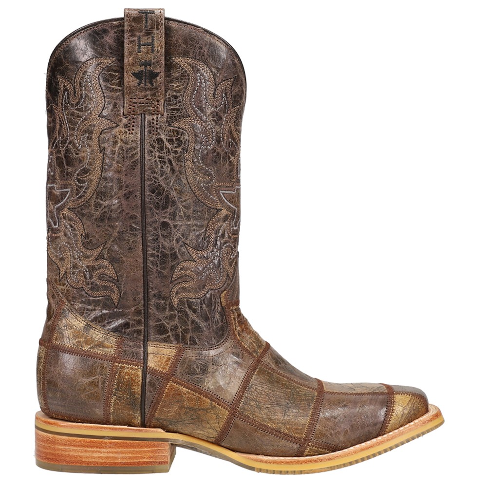 Tin Haul Money Maker Square Toe Cowboy  Mens Brown Casual Boots 14-020-0007-0342