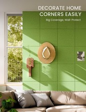 Fluxynara Large Felt Bulletin Board with Removable Adhesive Tabs 36" x 24"