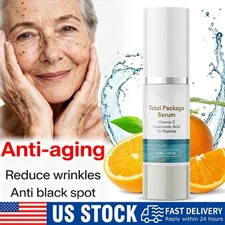 NEW Total Package Serum, All-In-One Vitamin C, Hyaluronic Acid, Peptides Serum