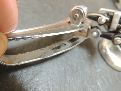 Campagnolo Super Record 1052/SR front derailleur braze-on 5 6 7 - Picture 7 of 7