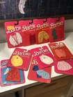 Vintage Barbie Fashion Extras Lot 10 NRFP 1983 & 1984 Top Skirt Shorts Cardigan