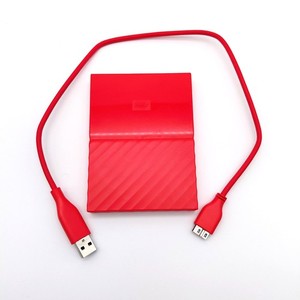 WD My Passport 1TB Externe Festplatte USB 3.0 PC, Xbox, PS4 PS5 - Rot