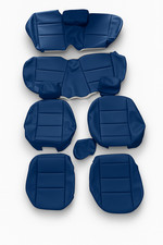Sitzbezüge Bezüge für BMW 3er-Reihe E36 Cabrio Blau
