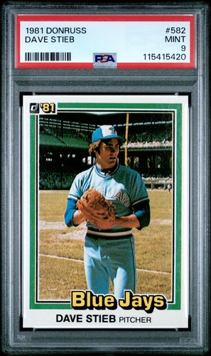1981 Dave Stieb #582