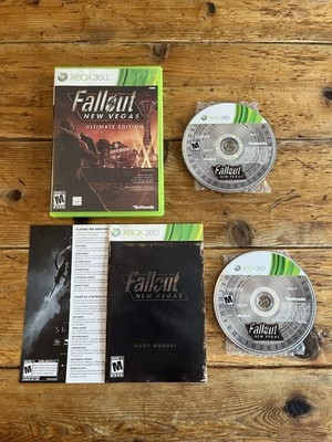 Fallout: New Vegas [Ultimate Edition] Xbox 360 CIB Complete TESTED Clean Discs 