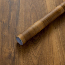 Wood Contact Paper Peel and Stick - Brown Self Adhesive Vinyl Wrap Wooden Grain