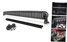 Quad Row LED Light Bar - 50" Curved - 768W - Quad Row Roof Driving Light