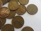Lot Of 35x Copper Wheat Lincoln Cents Pennies 1940-1956 KM# 132 — photo 6