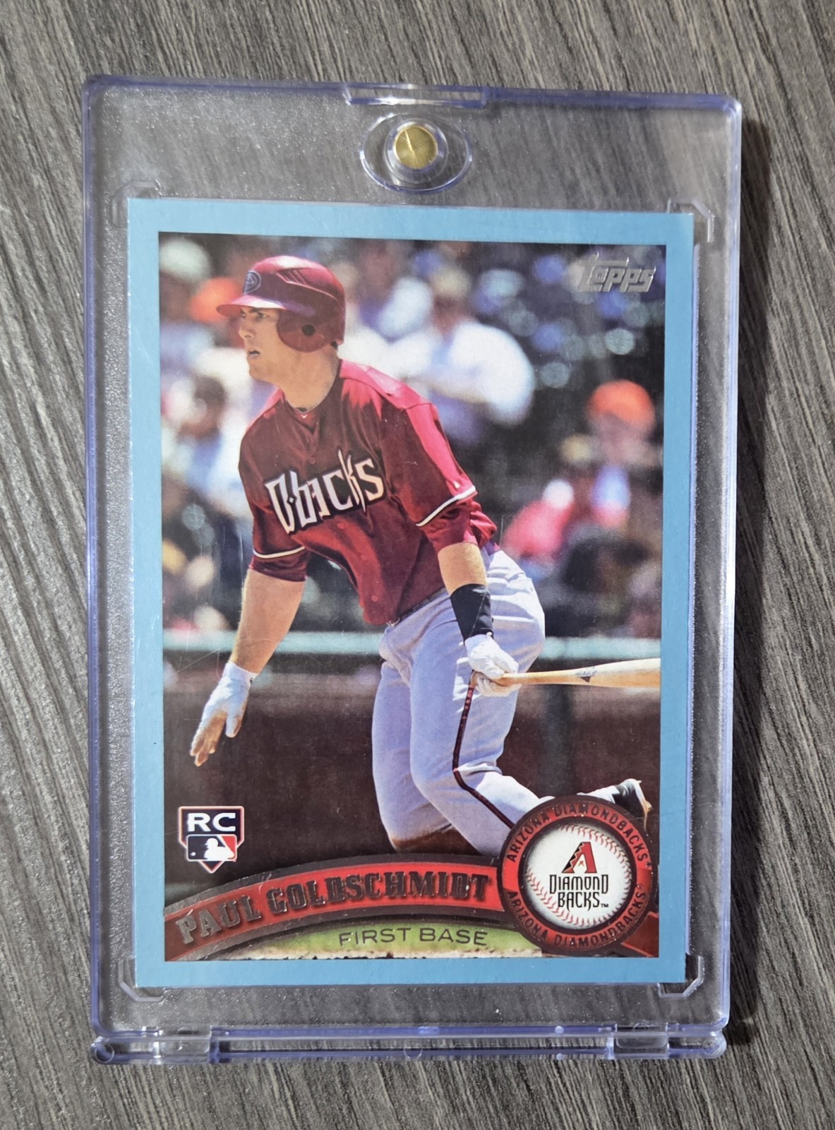 Paul Goldschmidt WALMART BLUE ROOKIE - 2011 Topps Update #US47 (RC)