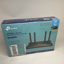 TP-Link Archer AX1800 Wi-Fi 6 Gigabit Router - 1201 Mbps 5Ghz - 574Mbps 2.4Ghz