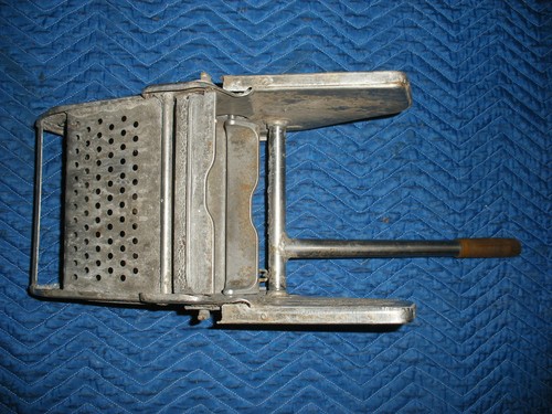 VINTAGE ROYCE ROLLS MOP WATER SQUEEZER WRINGER - STAINLESS STEEL USA MADE
