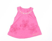 Baby UK Size 6-9 Months Dunnes Stores Pink Tunic Tank