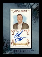 2015 Topps Allen & Ginter #AGA-KL Keith Law Autographs Non Baseball