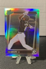 2021 Panini Donruss Optic - Rated Prospects C.J. Abrams #RP9 Holo Prizm (RC)