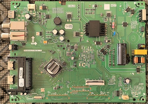 TP.MS3663T.PB735 (T) C23058 Mainboard Grundig Fernseher 40 GFB 5340 teilw DEFEKT