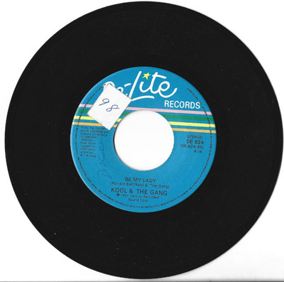 1982-KOOL & THE GANG-BE MY LADY & LET'S GO DANCING-DE-LITE 45RPM 7'' RECORD-CA